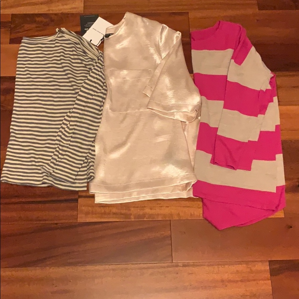 Sweater/Top, Tops bundle, 2 sweaters and 1 blouse